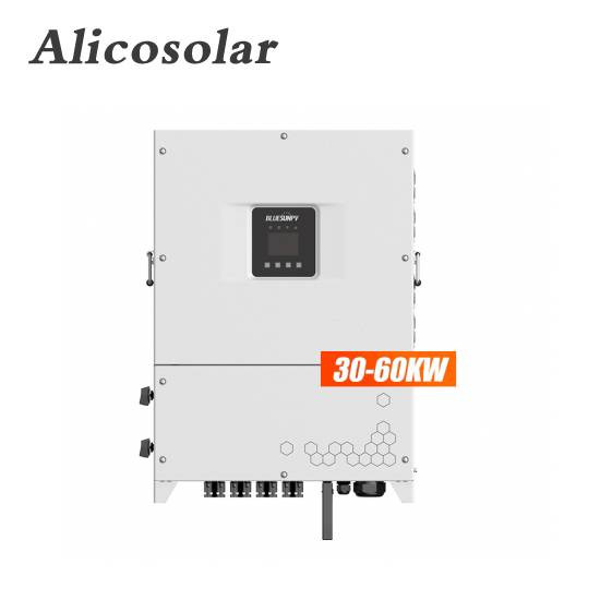 Good Quality Solar Panel System - Alicosolar 415V Grid Tie 30KW 40KW 50KW 60KW Three Phase Solar Inverter Solar Power Inversor  – Alicosolar