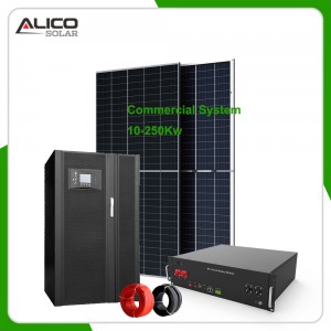 12 kW 15 kW 20 kW 25 kW 30 kW Hybrid-Solarsystem mit Batteriewechselrichter