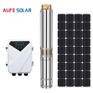 OEM manufacturer Portable Solar Mobile Charger - Deep Well Submersible Solar Water Pump 3 Inch Brushless – ALife