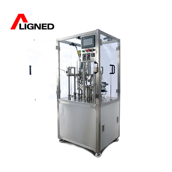 Professional China  Solvent Casting Film Machine – Factory Customized Standard Hyaluronic Acid Beauty Water Light Needle / Pre-Filled Glass Syringe Filling and Sealing Machine – Aligned
