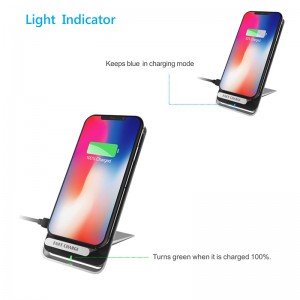 2 in 1 15W Wireless  Charger Stand