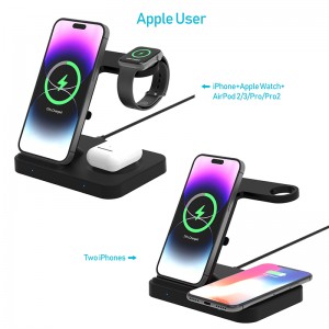 5-in-1 Apple Wireless Charger Dock Stand