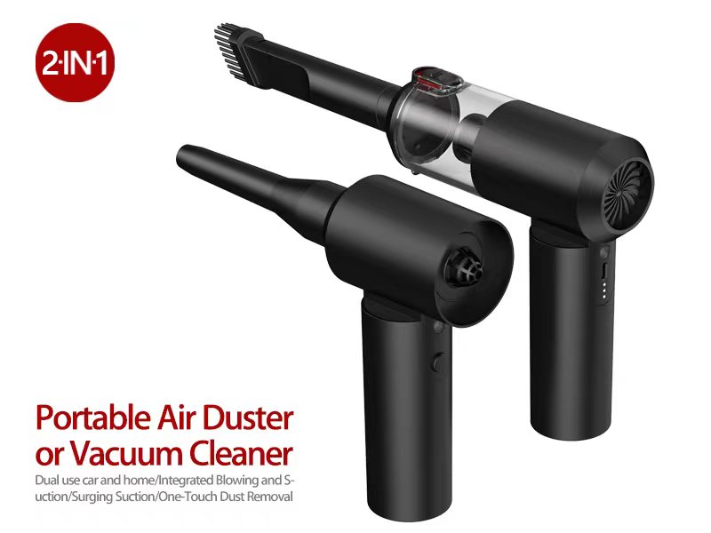 Portable Air Duster and Vacuum Cleaner