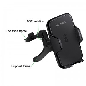 Automatic  Clamping  Smart  Sensor  Car Wireless Charger