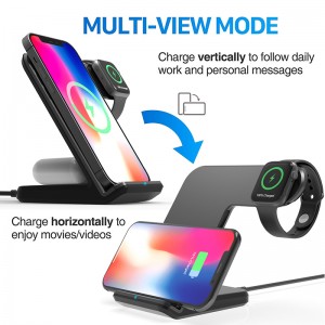 3-in-1  Wireless Charger Stand