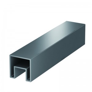 Popular Design for Clearview Glass Railing - ST20 Square Cap Rail & Accessories – Arrow Dragon