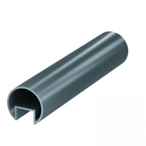 Factory wholesale Glass Balcony Handrail - ST10 Round Cap Rail & Accessories – Arrow Dragon