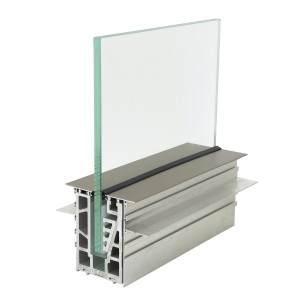 A90 In-floor All Glass Railing System