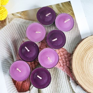 2021 High quality Dining Candle - Christmas Small Color Tea Light Candle  – Aoyin
