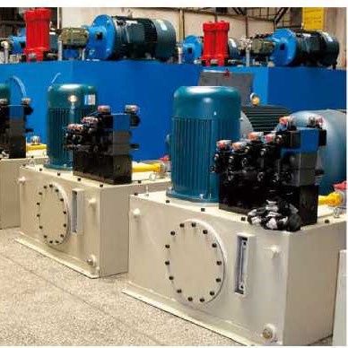 Various hydraulic power unit in heavy industry