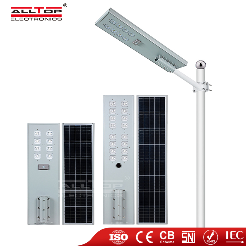 Big discounting China High Power 90W 120W 180W 260W Integrated Solar Street Lighting LED All in One Lamp Garden Light IP67 Waterproof
