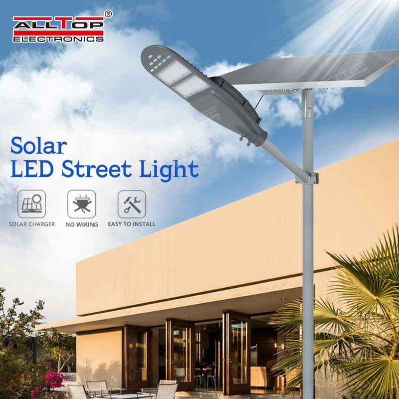 ALLTOP China Wholesale SMD 100w 150w 200w Highway Road Stadium Outdoor LED Solar Streetlight