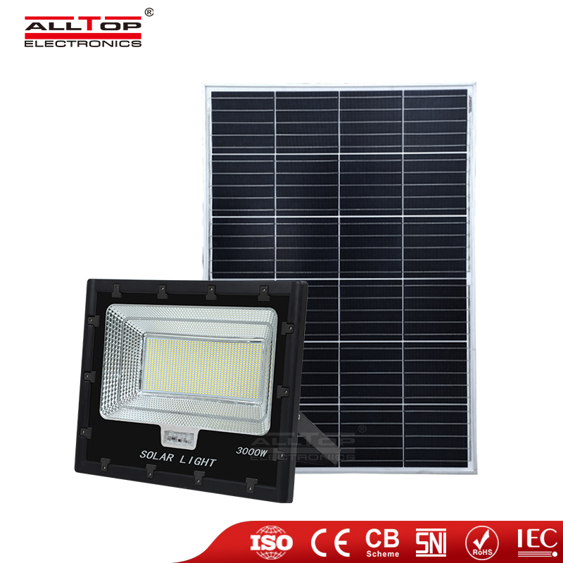 Factory best selling How Solar Light Batteries - Alltop Waterproof IP65 3000W LED Solar Flood Light –  Alltop