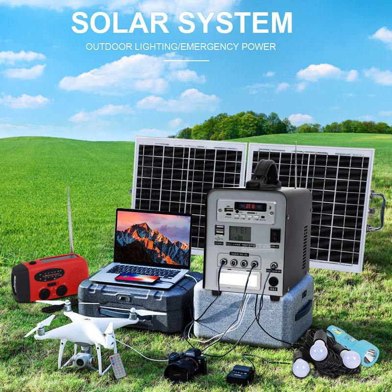 ALLTOP 40W Solar Panel With Inverter And Battery Price For Home Solar Power Electricity System For Home Price