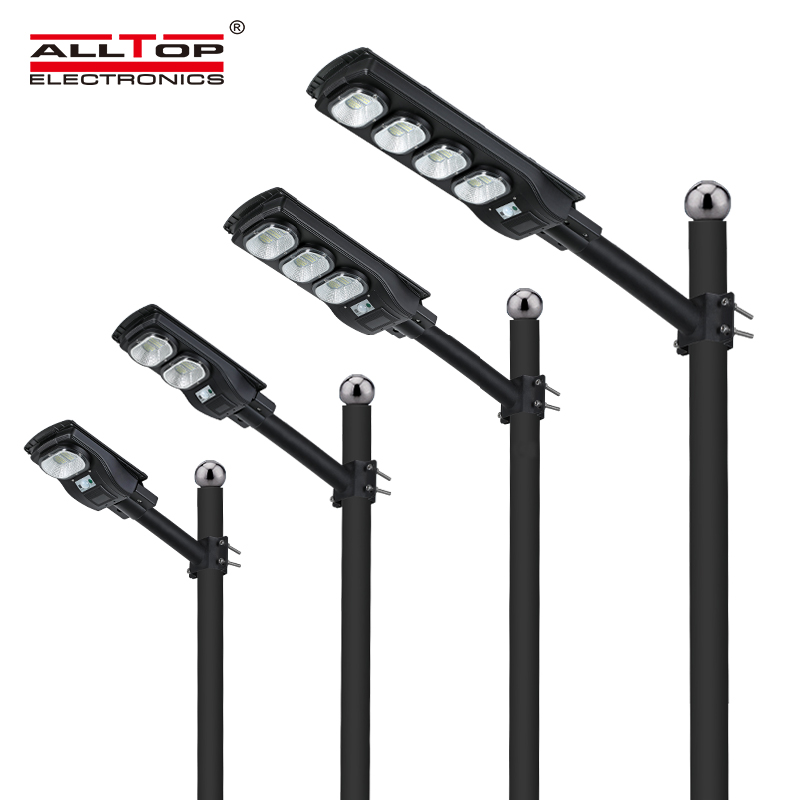 Alltop High Quality Motion Sensor Integrated 50w 100w 150w 200w Smd All In One Led Solar Street Light