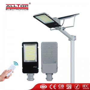 OEM Factory for Led Panel Street Light - Fast delivery China CE RoHS Certified High Power 30W 40W 60W 70W 80W 100W 120W Luminaire LED Solar Street Light Outdoor Lighting with HDG Pole –  Alltop