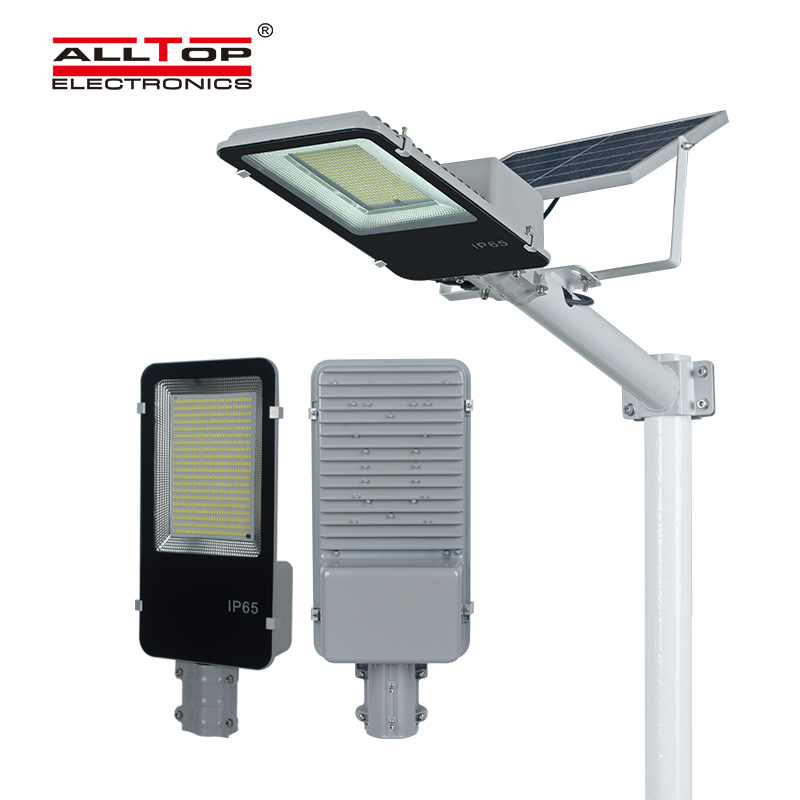 Manufacturer for Integrated Solar Street Light - ALLTOP Factory wholesale ip65 waterproof 200W 300W solar led streetlight –  Alltop detail pictures