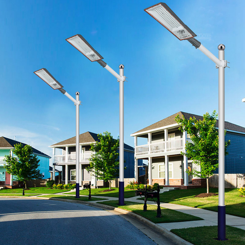 100w 120w integrated all in one 12v dc 50w led street light 100 130 150 watt semi integrated led street light