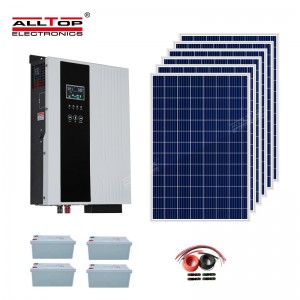 ALLTOP 2022 complete ongrid 1000W 3000W 5000W 7000W invertor solar energy systems