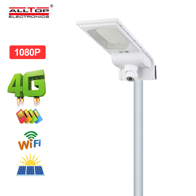 Super Purchasing for Commercial Solar Lights - ALLTOP 25W all in one solar street light with wifi cctv camera price –  Alltop