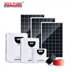 ALLTOP 20A 40A 60A Best All In One Solar Panel Charge Controller And Inverter