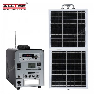 Reasonable price Solar Street High Brightness Light - ALLTOP 40W Solar Panel With Inverter And Battery Price For Home Solar Power Electricity System For Home Price –  Alltop