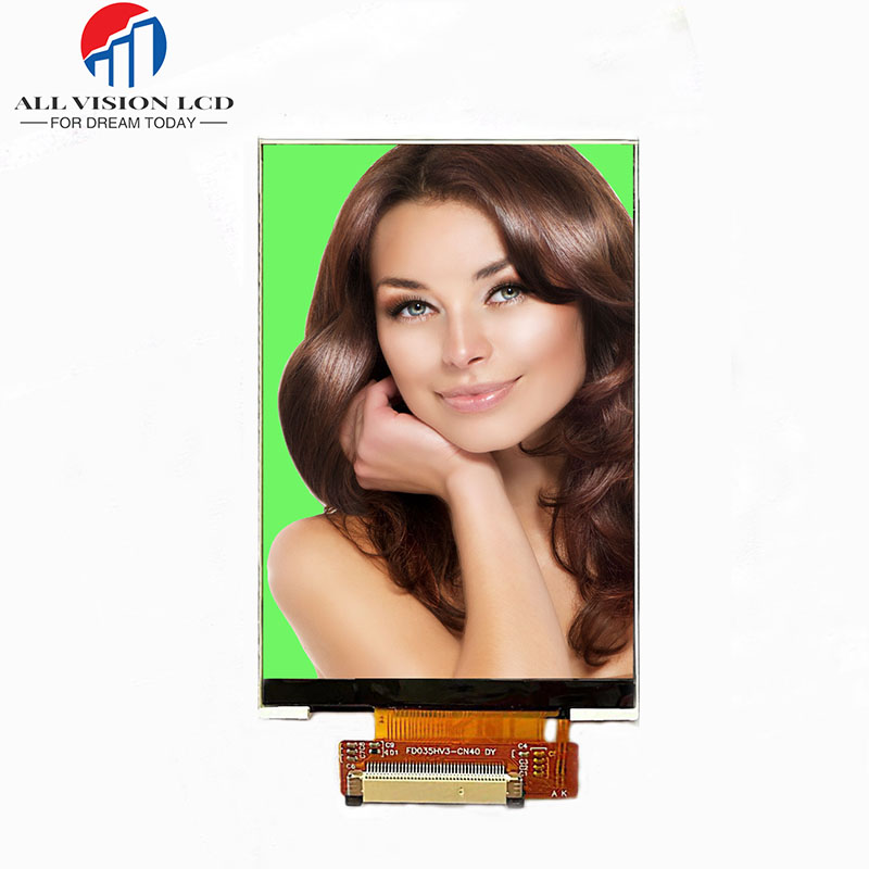 Reliable Supplier Industrial Screen - 3.5 inch LCDTN display/ Module/ 320*480 /RGB interface 40PIN – All Vision LCD