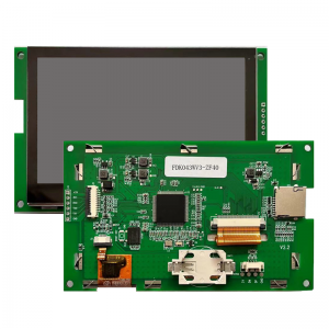 IPS 480*800 4.3 դյույմանոց UART էկրան TFT LCD մոդուլ /RGB ինտերֆեյս կոնցենտրիվ սենսորային վահանակով