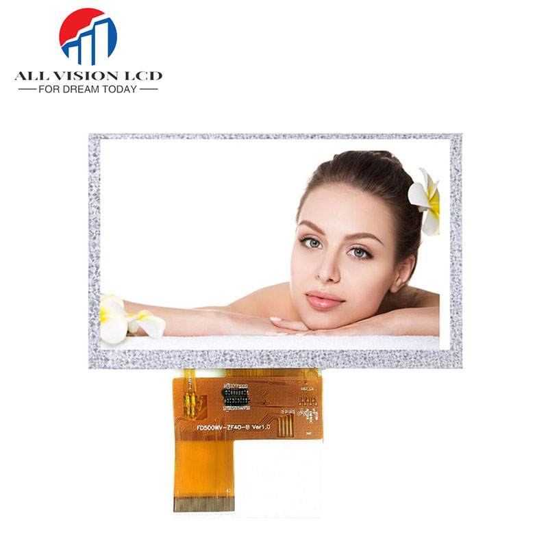 Discount Price Graphic Lcd Screen - 5.0 inch LCD IPS display/ Module/ Landscape screen/800*480 /RGB interface 40PIN – All Vision LCD Featured Image