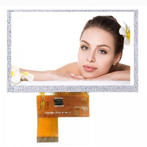 IPS 480*800 5.0 Inch Landscape screen TFT Lcd touch sreen Module / RGB Interface 40PIN