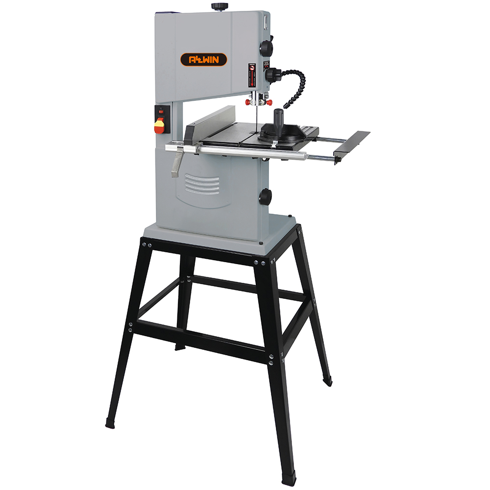 10 inch band saw with CSA certificate, flexible LED light and al. table with extension Featured Image