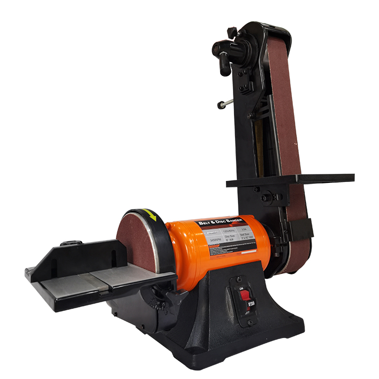 CSA approved 2*6 inch motor direct drive belt disc sander with safety switch Featured Image