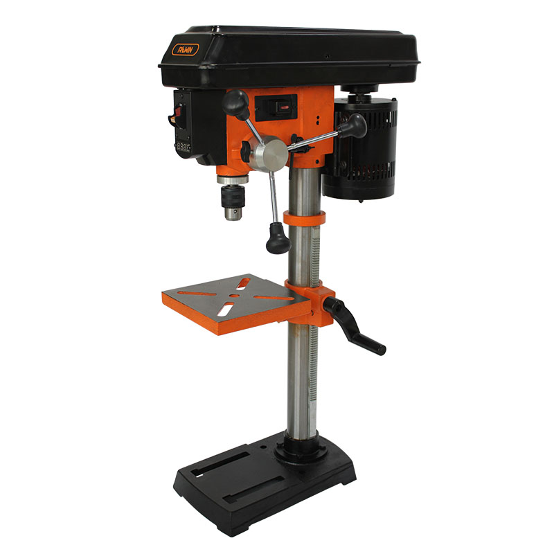 CSA Certified 10 inch variable speed drill press with cross laser guide & drilling speed digital display