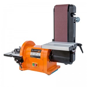 CSA Approved Motor Direct drive 8″ disc and 4″x36″ belt sander with integral dust collection