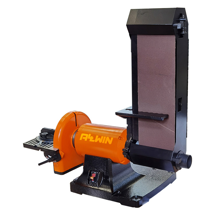 CSA Approved heavy duty 9″ disc and 6″ x 48″ belt sander with stand Featured Image