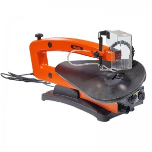 120W 18″(456mm) variable speed woodworking scroll saw with PTO rotary shaft