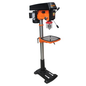15 inch 12 speed floor drill press with laser light