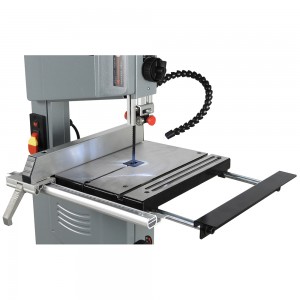 10 inch band saw with CSA certificate, flexible LED light and al. table with extension