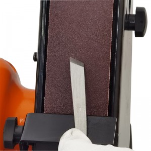 CE Certified 400W 150mm combo bench grinder belt sander with LED Light
