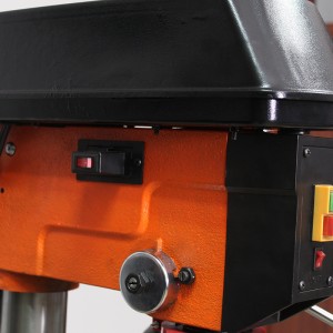 15 inch 12 speed floor drill press with laser light
