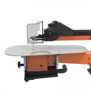 New arrival CE certified 120W variable speed scroll saw with 533 x 50mm cutting size
