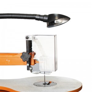 CSA certified 16 inch variable speed scroll saw with flexible working light