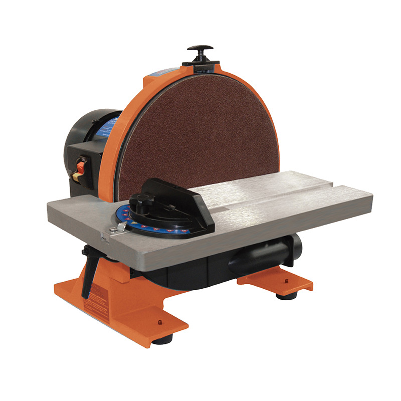 CSA certified 8A induction motor direct drive 12″ disc sander with disc manual brake
