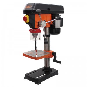 CE certified 12 speed 16mm bench drill press with cross laser drilling track guide