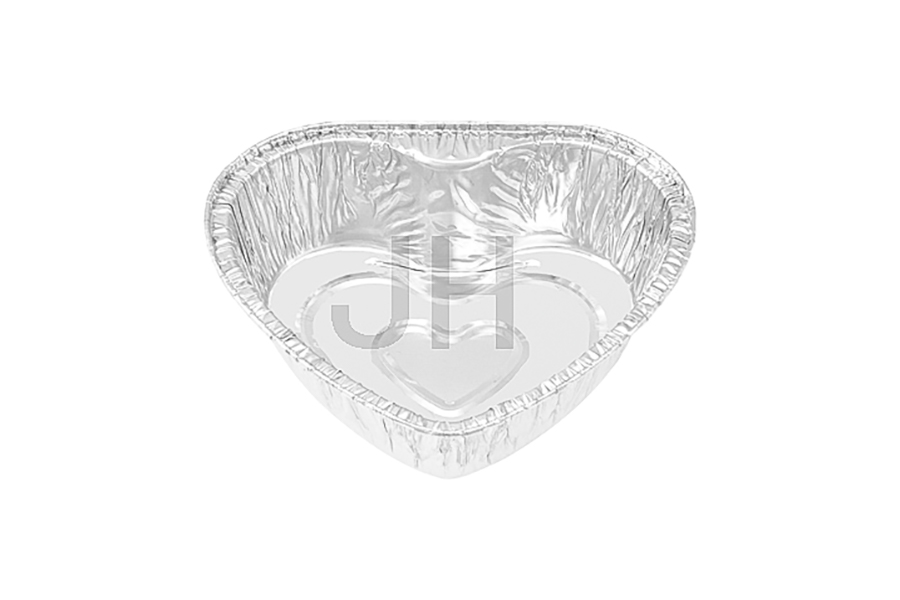 Ordinary Discount Aluminum Sauce Pan - Heart Foil Container HT520 – Jiahua