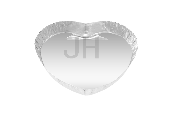 2018 China New Design Aluminium Foil Container Lid - Heart Foil Container HT70 – Jiahua