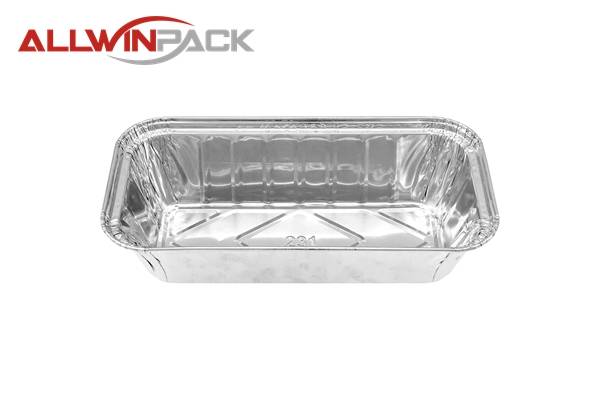 High Performance Aluminum Catering Trays With Lids - Rectangular container AR1501R – Jiahua