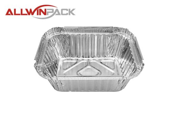 Personlized Products Foil Container With Clear Lid - Rectangular container AR450 – Jiahua