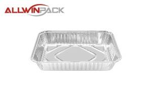 Hot sale 2 1/4 Lb. Oblong Take Out Foil Pan - Rectangular container AR570R – Jiahua