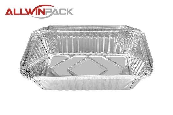 2018 Latest Design Food Tray Aluminum - Rectangular container AR671 – Jiahua